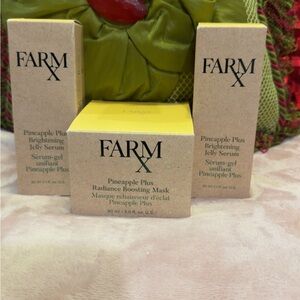 AVON NIB-Farm X Pineapple Plus Skincare Set price is for set